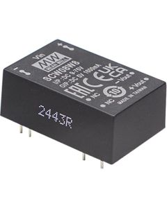 MEAN WELL SCW08W8-03 - 8W; Intrare 9-75V; Ieșire 3.3V @ 2400mA; DIP24