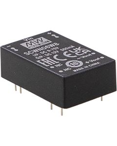 MEAN WELL SCWN06W8-03 - 6W; Intrare 9-75V; Ieșire 3.3V @ 1200mA; DIP24