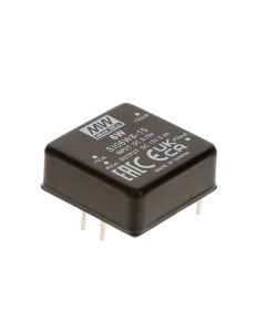 MEAN WELL SI06W8-15 - 6W; Intrare 9-75V; Ieșire 15V @ 400mA, 1"x1"