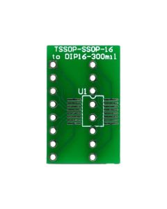 MIKROELEKTRONIKA MIKROE-305 - Adaptor TSSOP/SSOP-16 la DIP-16 300mil
