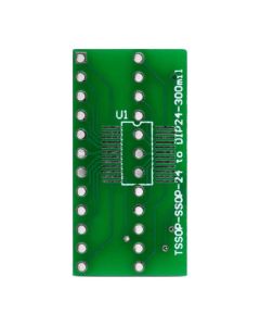MIKROELEKTRONIKA MIKROE-308 - Adaptor TSSOP/SSOP-24 la DIP-24 300mil