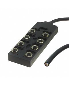 MOLEX 1202480022 - MPIS M12 PNP 4P 8PT negru 5m simplu