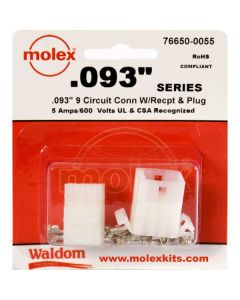 MOLEX 0766500055 - Kit conectori seria Standard .093" 9 pini