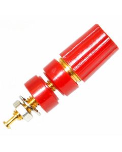 MUELLER ELECTRIC BU-P3750-2 - Conector tip bornă zimțată roșu