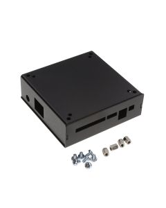 OLIMEX BOX-ESP32-EVB-EA - Carcasă din metal neagră 3.346"L x 3.150"W