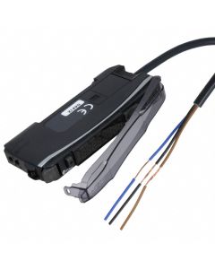 OMRON AUTOMATION E3X-HD41 2M - Amplificator fibră optică Smart, LED Hi, cablu, PNP