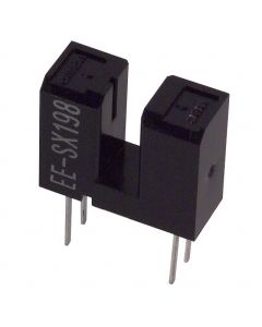 OMRON ELECTRONICS EE-SX198 - Senzor optic tip slot fototranzistor montare PCB