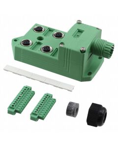 PHOENIX CONTACT 1437258 - Cutie senzor/actuator 4 sloturi 5 pini