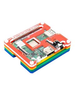 PIMORONI PIM425 - Carcasă din plastic curcubeu 2.598" L x 3.110" W
