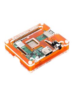 PIMORONI PIM428 - Carcasă din plastic portocaliu 2.598" L x 3.110" W