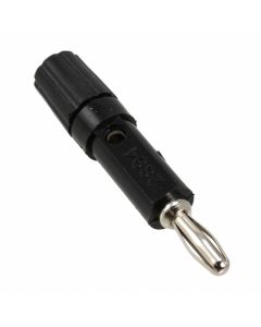 POMONA ELECTRONICS 2894-0 - Bornă de conexiune striată neagră