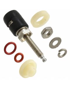 POMONA ELECTRONICS 4995-0 - Bornă de conexiune cu arc neagră