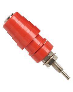 POMONA ELECTRONICS 73094-2 - Bornă de conexiune moletată roșie