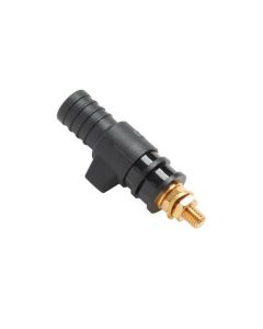 POMONA ELECTRONICS 73095-0 - Bornă de conexiune / Jack siguranță 4mm / Negru