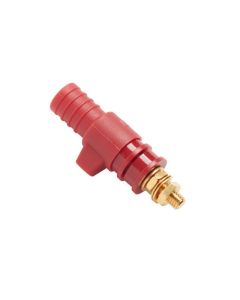POMONA ELECTRONICS 73095-2 - Bornă de conexiune / Jack siguranță 4mm / Roșu
