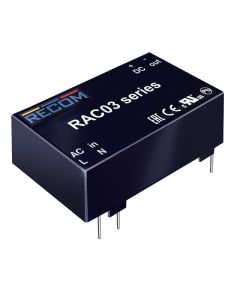 RECOM POWER RAC03-24SC - Convertor AC/DC 24V 3W