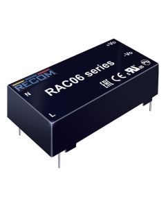 RECOM POWER RAC06-15DC - Convertor AC/DC 15V 6W