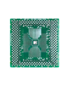 SCHMARTBOARD 202-0010-02 - Adaptor QFP, 36-100 pini, pas 0.65mm, 2"