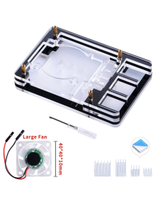 SEEED 110061134 - Carcasă din acril neagră