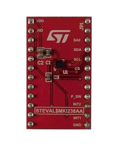 STMICROELECTRONICS STEVAL-MKI238A - Placă adaptor DIL24 LIS2DUX12