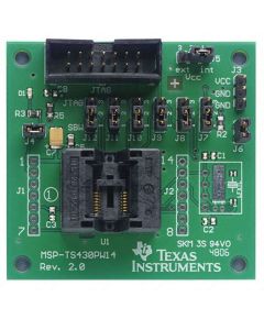 TEXAS INSTRUMENTS MSP-TS430PW14 - Placă target cu soclu ZIF MSP430