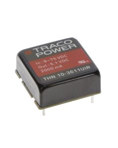 TRACO POWER THN 10-3611UIR - Convertor DC/DC 10W intrare 12:1