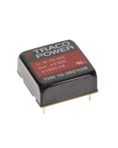 TRACO POWER THN 10-3621UIR - Convertor DC/DC 10W intrare 12:1