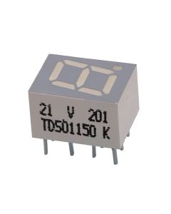 VISHAY OPTO TDSO1150 - Display 7 Segmente 0.28" Simplu Roșu-Portocaliu