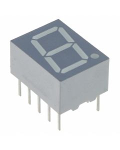 VISHAY OPTO TDSR1060 - Display 7 Segmente 0.39" Simplu Roșu 10DIP