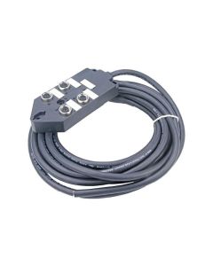 MOLEX 1202480004 - MPIS M12 PNP 4P 4PT negru 5m simplu