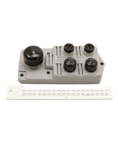 MOLEX 1300370004 - Montare superioară 4 ieșiri con. DVC/NET