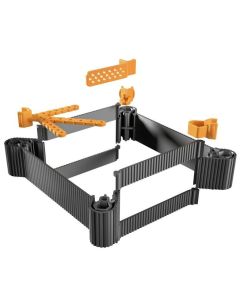 WEIDMÜLLER 2887700000 - Carcasă neagră 4.740" L x 4.740" W