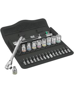 WERA 05004018001 - Set antrenor cu clichet Zyklop Metal 8100 SA 8