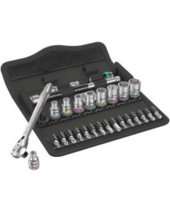 WERA 05004021001 - Set antrenor cu clichet Zyklop Metal 8100 SA 11