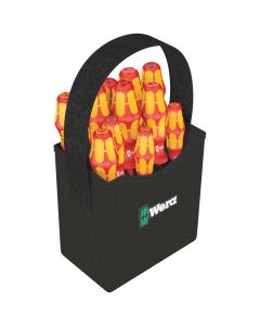 WERA 05004310001 - Sistem transport scule Kraftform 2go 100, 11 piese