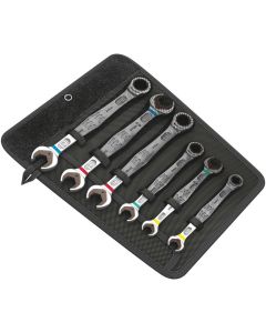 WERA 05020022001 - Set chei combinate cu clichet 6000/6002 Joker 6 Set 1