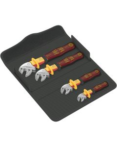 WERA 05020170001 - Set 4 chei cu auto-reglare 6004 Joker VDE Set 1, izolate