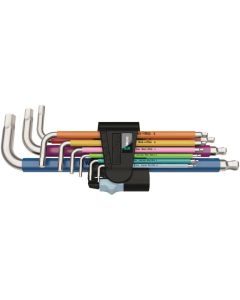 WERA 05022669001 - Set chei imbus 3950/9 Hex-Plus Multicolor, Inox