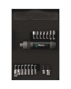 WERA 05072017001 - Set 17 piese cu șurubelniță de impact 2090/17