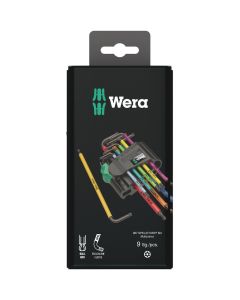 WERA 05073599001 - Set chei tip L 967/9 TX BO Multicolor 1 SB