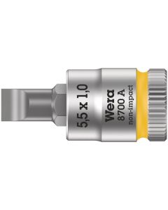 WERA 5003321001 - Bit tubulară 8700 A FL pentru șuruburi crestate Zyklop