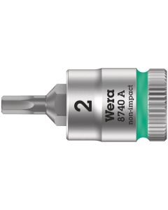 WERA 5003330001 - Cap tubulară cu bit 8740 A Zyklop 1/4"