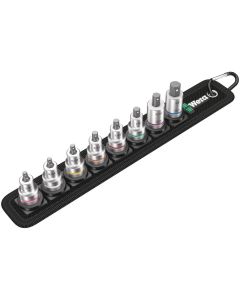 WERA 5003974001 - Set tubulare Imperial cu bit Hex pe curea Belt B 1 Zyklop