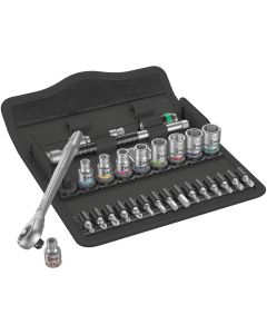 WERA 5004020001 - Set cu clichet Zyklop Metal 8100 SA 10