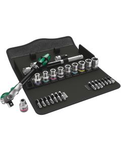 WERA 5004079001 - Set cu clichet Zyklop Speed 8100 SC 9