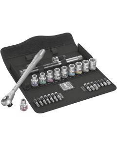 WERA 5004080001 - Set cu clichet Zyklop Metal 8100 SC 10