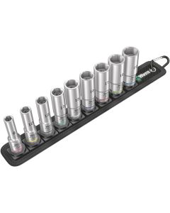 WERA 5004545001 - Set tubulare lungi pe curea Belt B Deep 1, 3/8" D