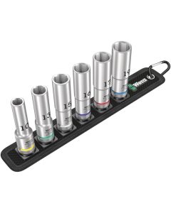 WERA 5004565001 - Set tubulare lungi pe curea Belt C Deep 1, 1/2" D