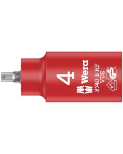 WERA 5004900001 - Tubulară cu bit Hex Zyklop 8740 B VDE HF