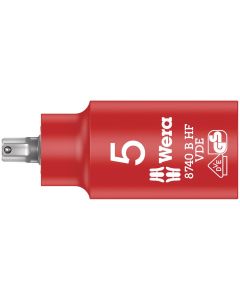 WERA 5004901001 - Tubulară cu bit Hex Zyklop 8740 B VDE HF